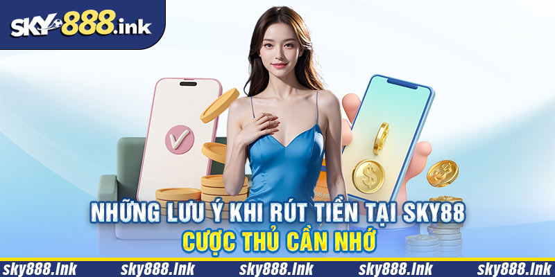 Các lưu ý quan trọng người chơi cần nắm khi rút tiền